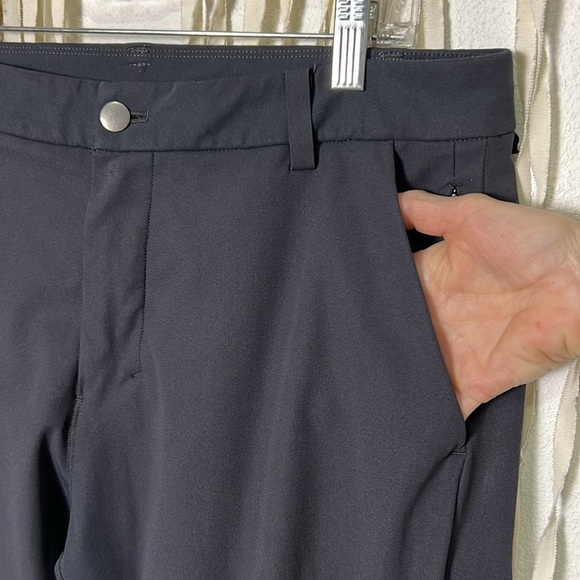 Lululemon Men's Commission Warpstreme Pant Size 33 in Stoney Gray - Picture 5 of 15